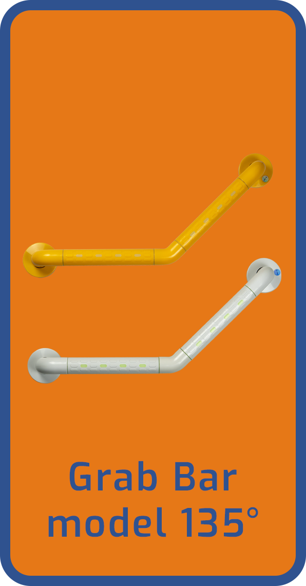 Grab Bar model 135 derajat