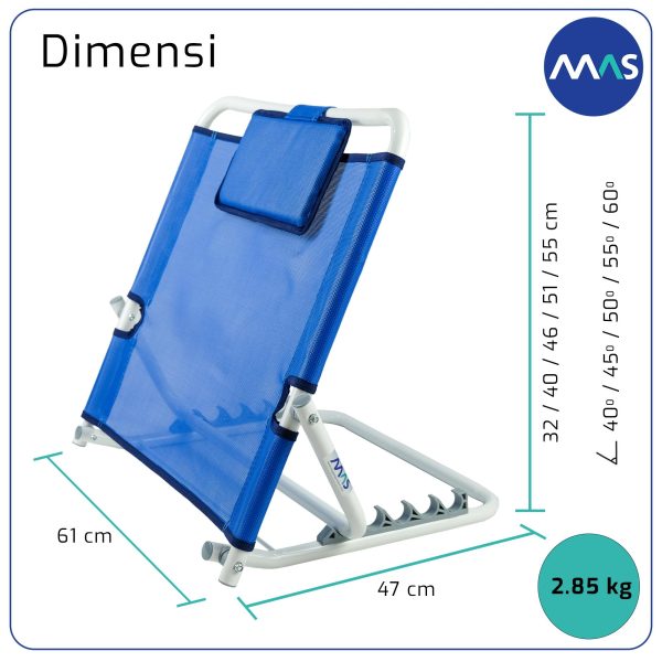MAS Backrest - Sandaran punggung tempat tidur / Anti decubitus - Gambar 5