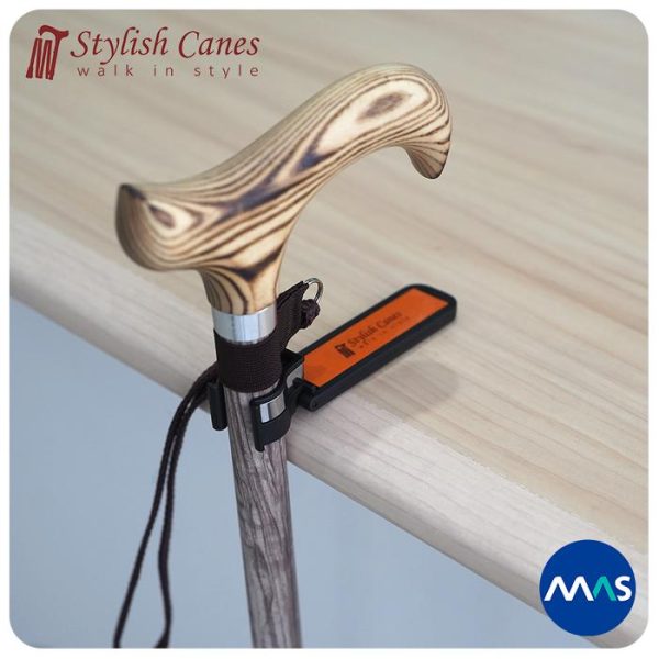 Pengait Tongkat Jalan by Stylish Canes / Walking Cane Holder - Gambar 3