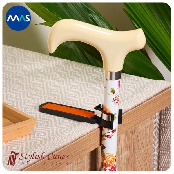 Pengait Tongkat Jalan by Stylish Canes / Walking Cane Holder - Gambar 4