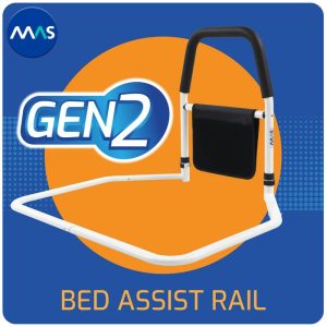 MAS Bed Assist Rail Gen 2, Safety Bedrail dewasa, Pegangan tempat tidur