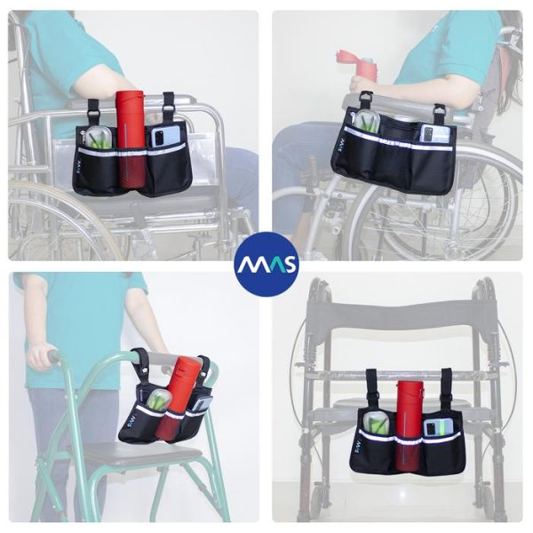 MAS MULTIFUNGSI ORGANIZER BAG - TAS UNTUK KURSI RODA/WALKER - Gambar 2