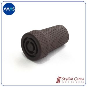 Stylish Canes – Cane Tip replacement 16mm – KARET KAKI TONGKAT COKLAT