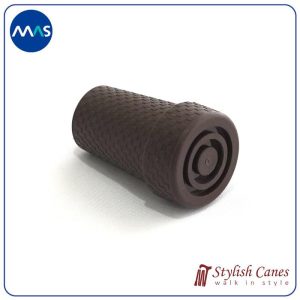 Stylish Canes – Cane Tip replacement 16mm – KARET KAKI TONGKAT COKLAT
