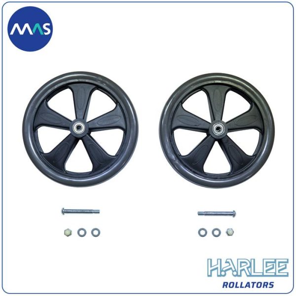 Roda Depan untuk rollator Harlee Style / Compact / EZ Fold / 2-in-1 - Gambar 3