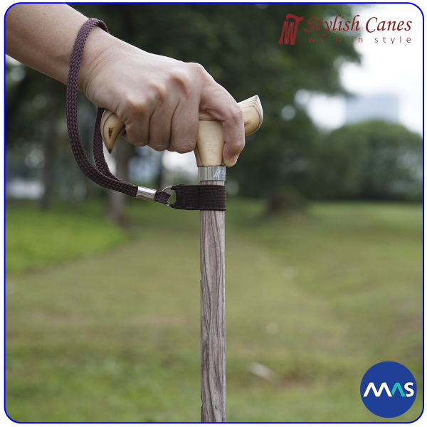 Tongkat Jalan Non Lipat by Stylish Canes / Rosewood - Gambar 4