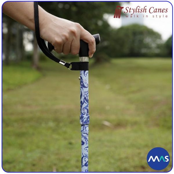 Stylish Canes - Vibrant Styles - AQUA BREEZE - Tongkat / Walking Stick - Gambar 4