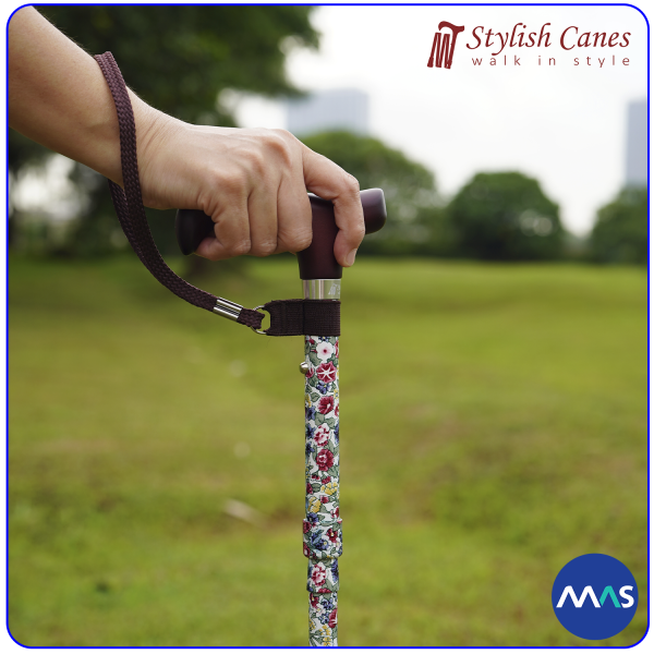 Tongkat Jalan Lipat by Stylish Canes / Spring Symphony / Walking Stick - Gambar 4