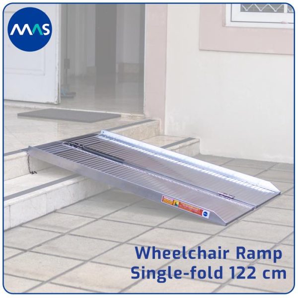 MAS Wheelchair Ramp / Jalur Landai Kursi Roda - Single-fold 122cm