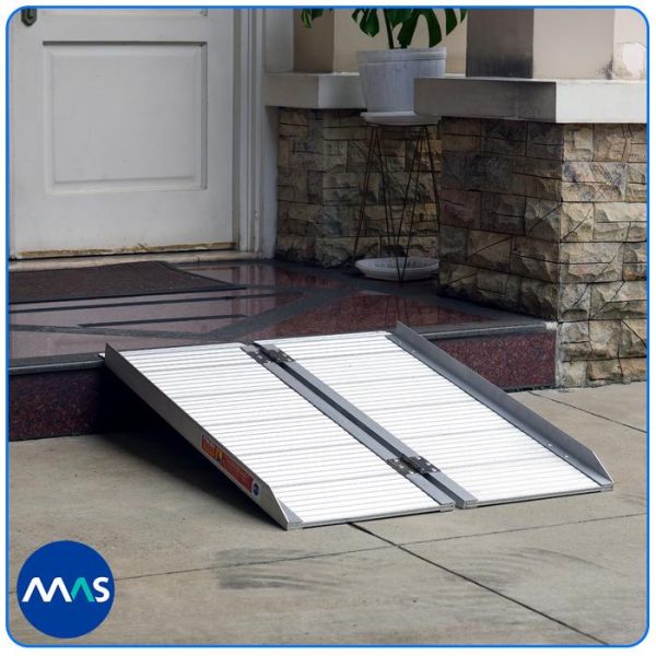 MAS Wheelchair Ramp / Jalur Landai Kursi Roda - Single-fold 91cm - Gambar 2