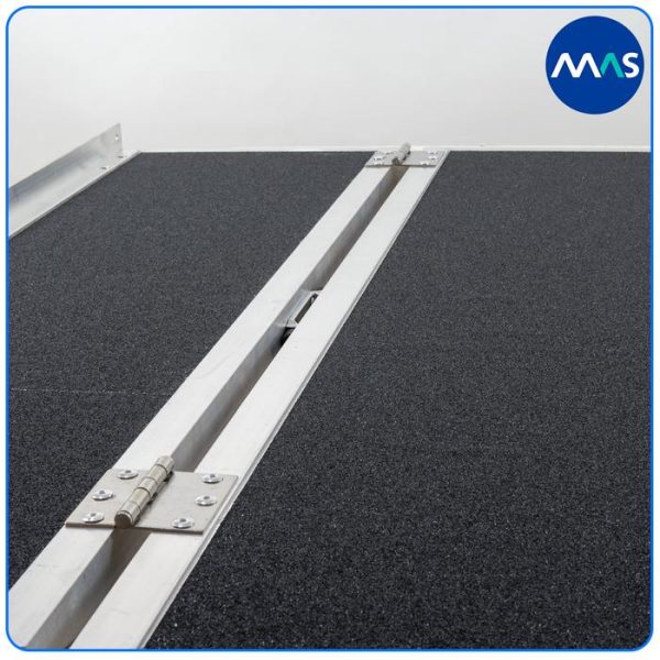 MAS Wheelchair Ramp / Jalur Landai Kursi Roda - Single-fold with Anti-Skid 122cm - Gambar 5