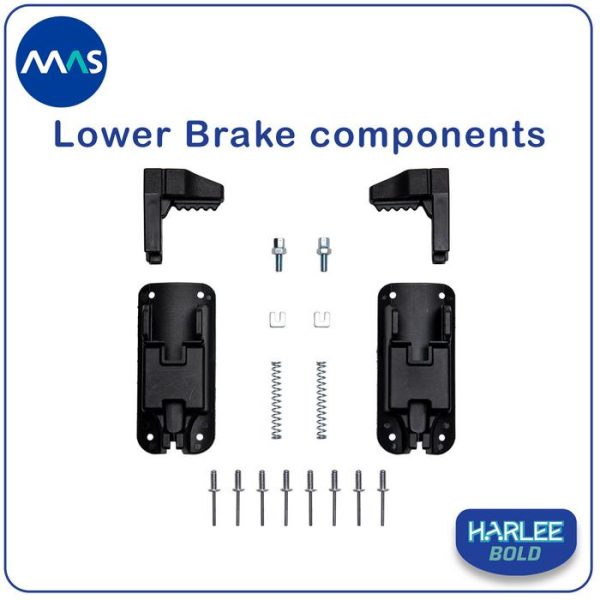Lower Brake Assembly untuk rollator Harlee Bold - Gambar 3