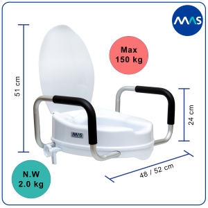 MAS Toilet Seat Riser